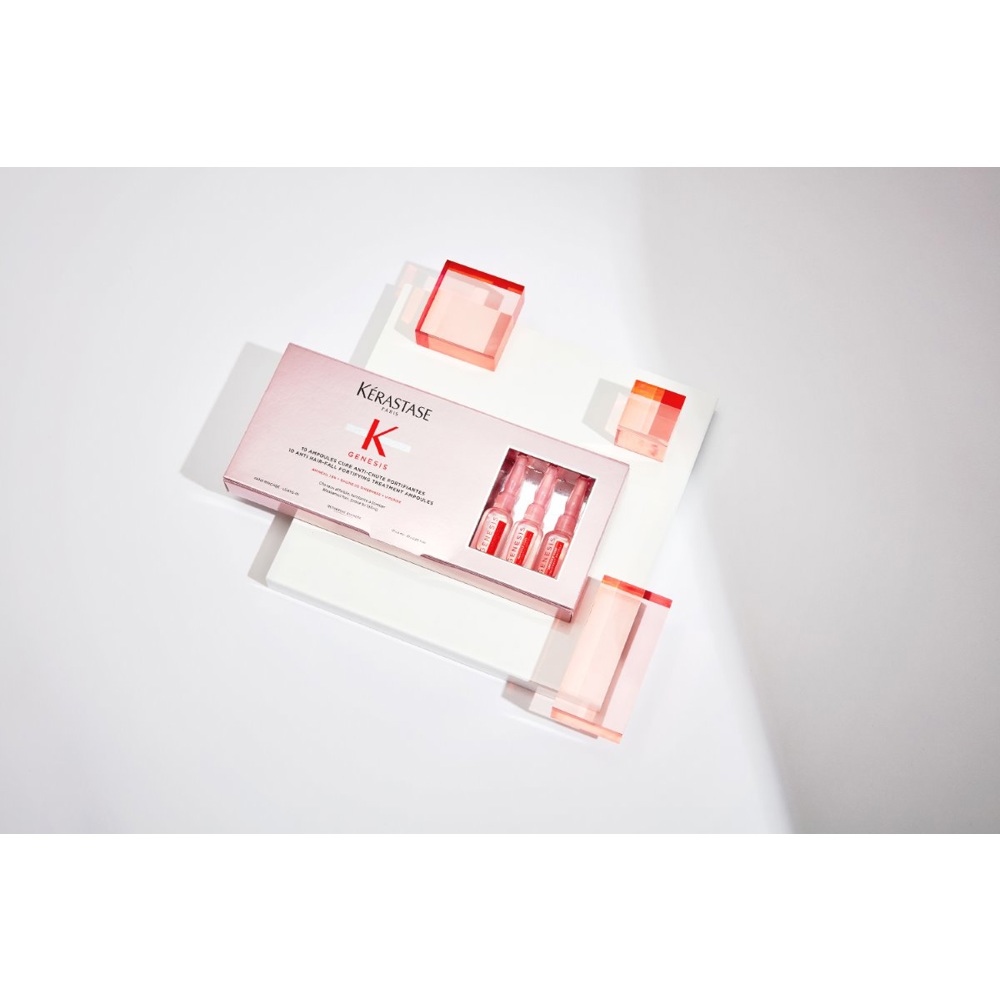 Genesis Ampoules Cure Anti-Chute Fortifiant Treatment, 10x6ml