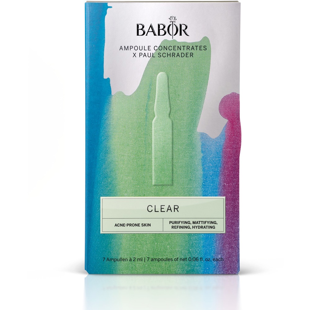 CLEAR Masterpiece Collection Ampoules, 7x2ml