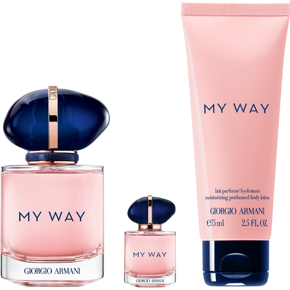 My Way Gift Set 2022, EdP 50ml + 7ml + Body Lotion 75ml
