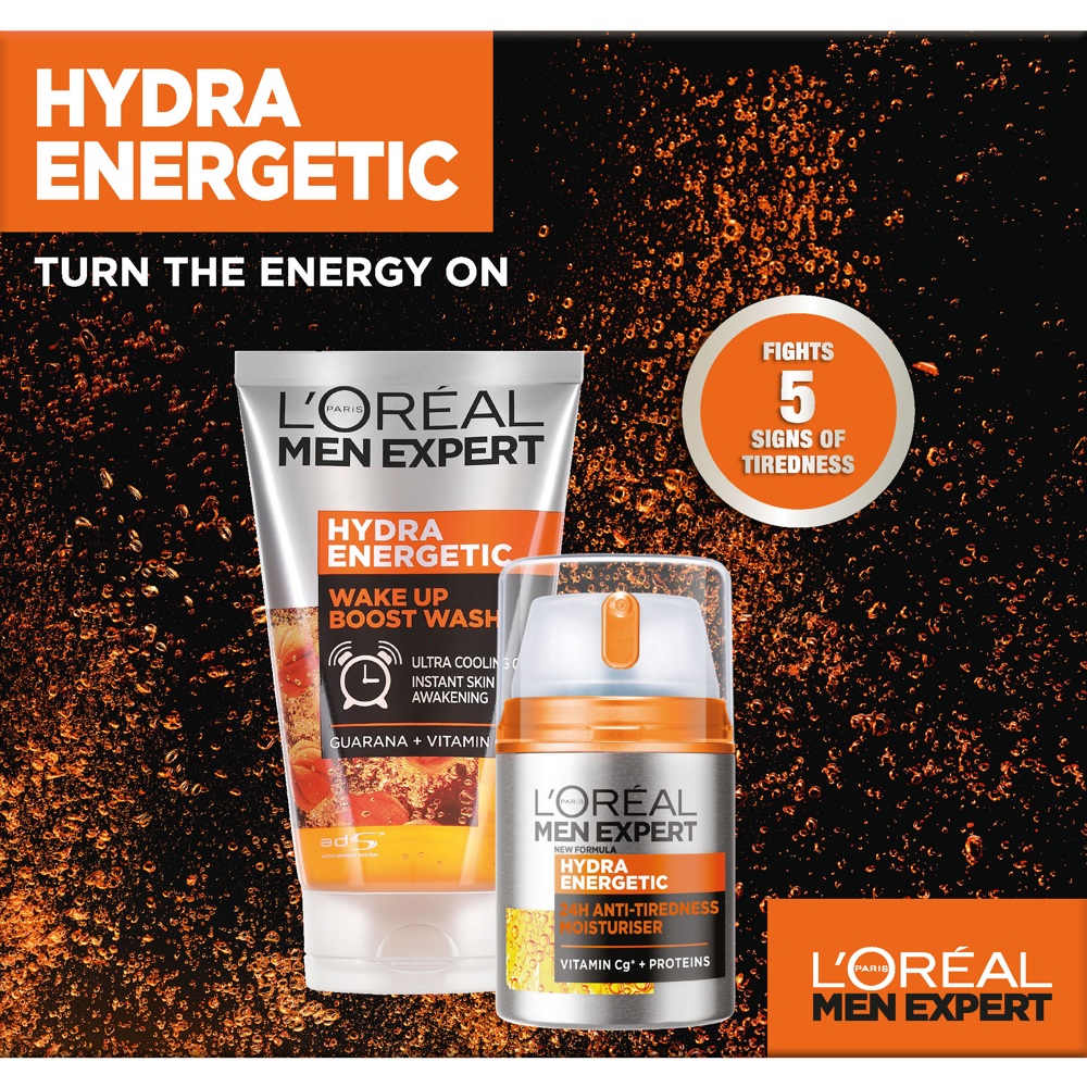 Men Expert Hydra Energetic Turn The Energy On #1 Gift Set