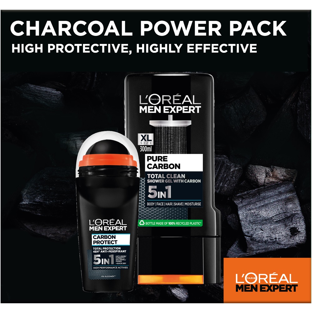 Men Expert Charcoal Power Pack