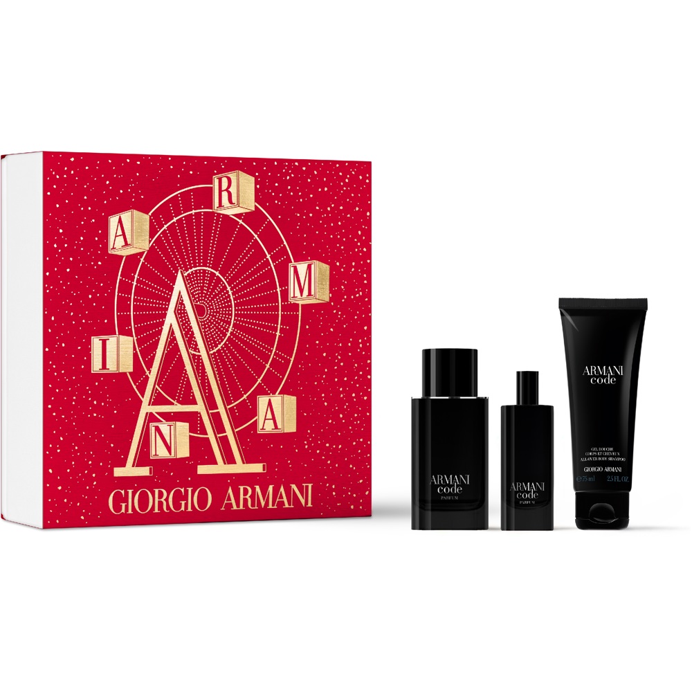 Code Gift Set 2022, Parfum 75ml + 15ml + Shower Gel 75ml