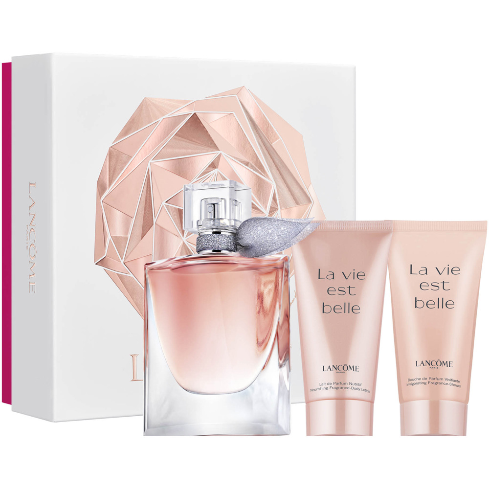 La Vie Est Belle Gift Set 2022, Shower Gel 50ml + Body Lotion 50ml