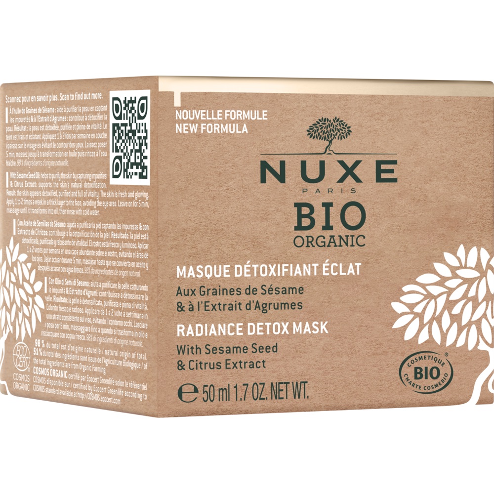 Bio Organic Radiance Detox Mask, 50ml