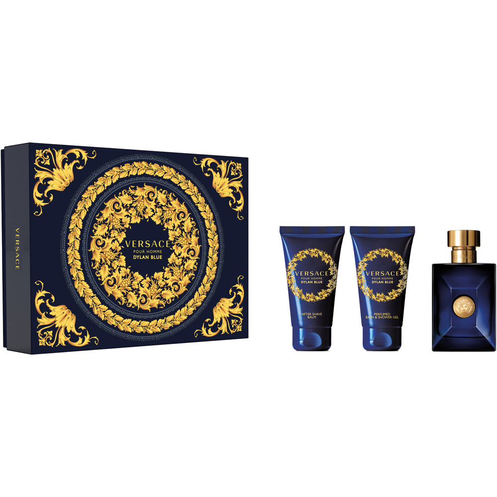 Dylan Blue Pour Homme Gift Set, EdT 50ml + Shower Gel 50ml + After Shave Balm 50ml