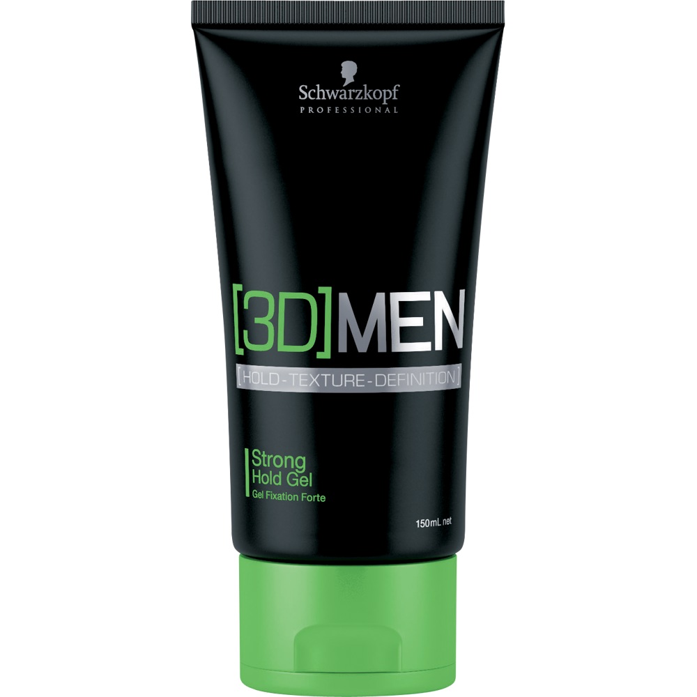 3D Men Strong Hold Gel 150ml