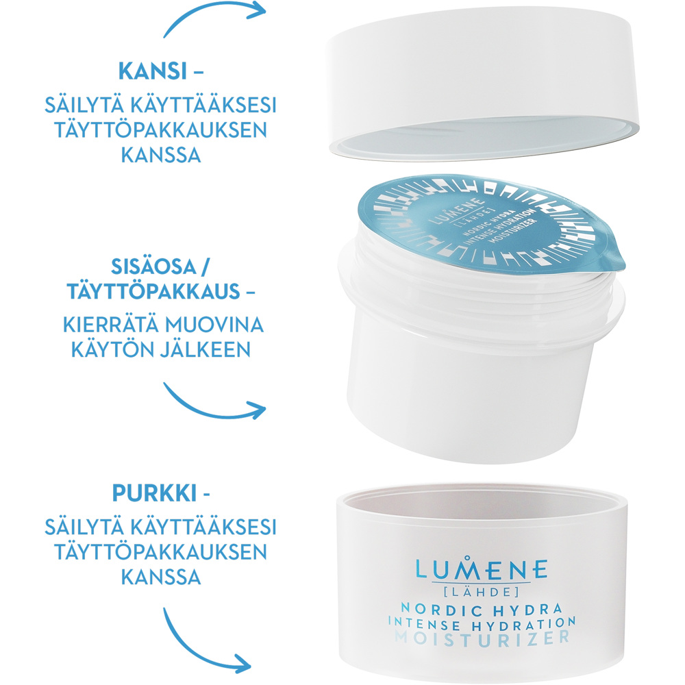 Nordic Hydra Intense Hydration Moisturizer Refill, 50ml