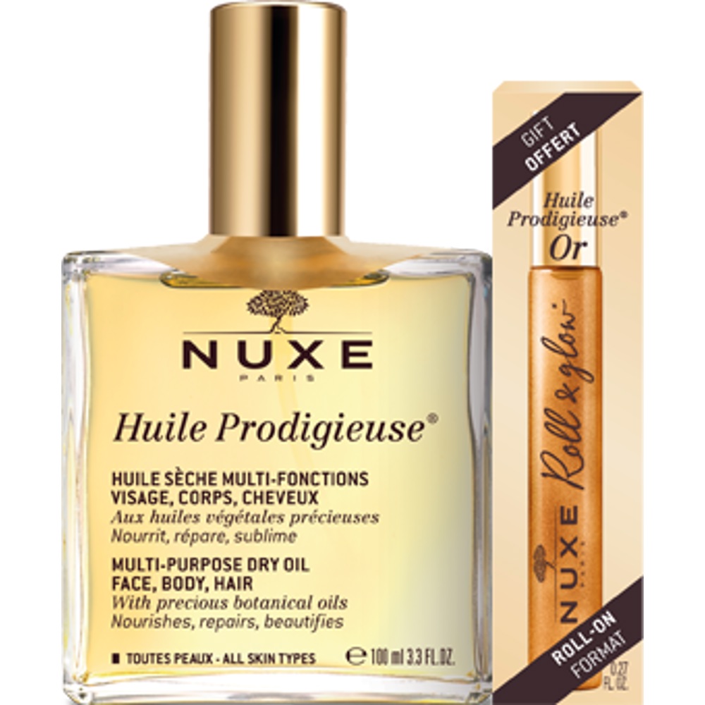 Huile Prodigieuse Multipurpose Dry Oil And Roll-On Limited E