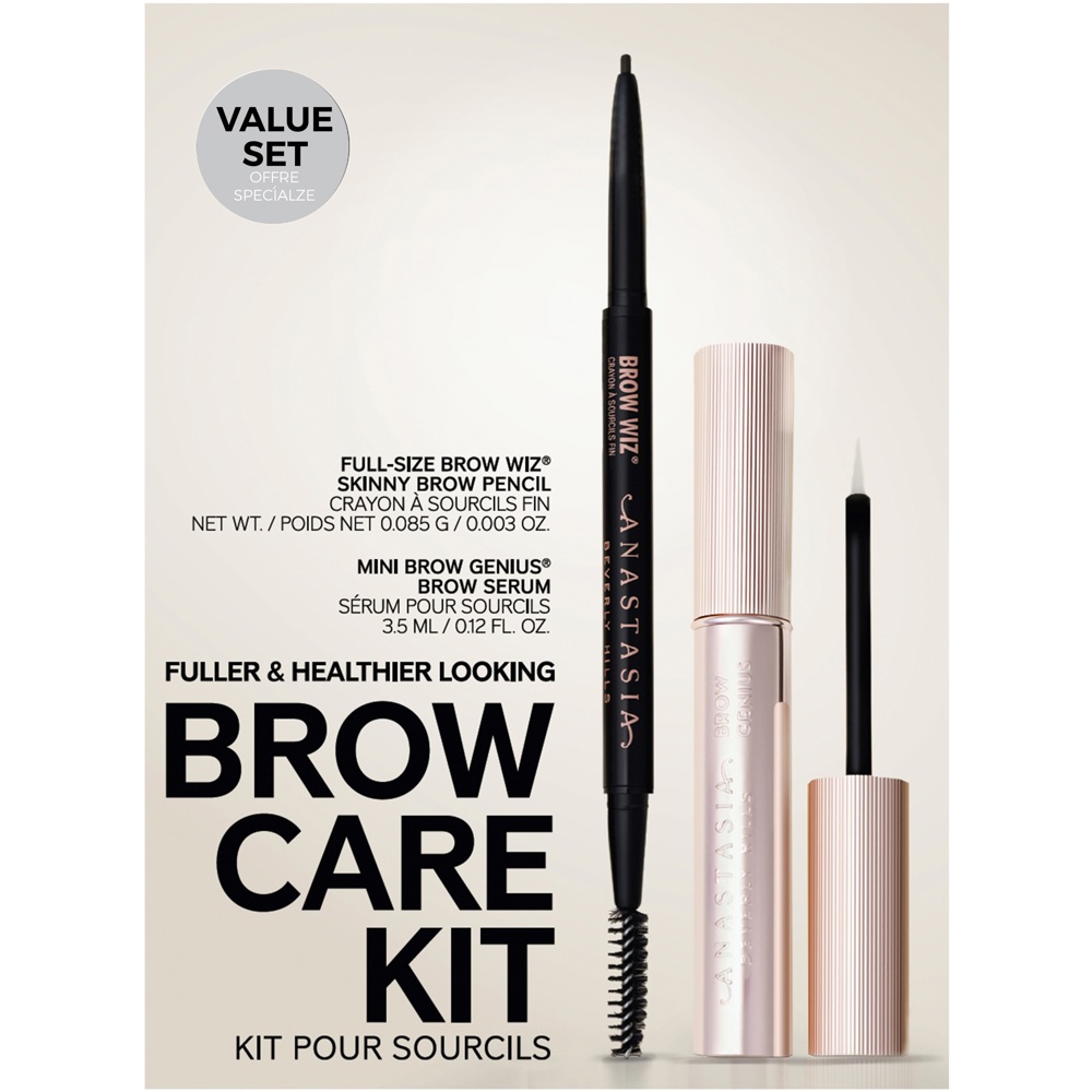 Brow Care Kit, Medium Brown
