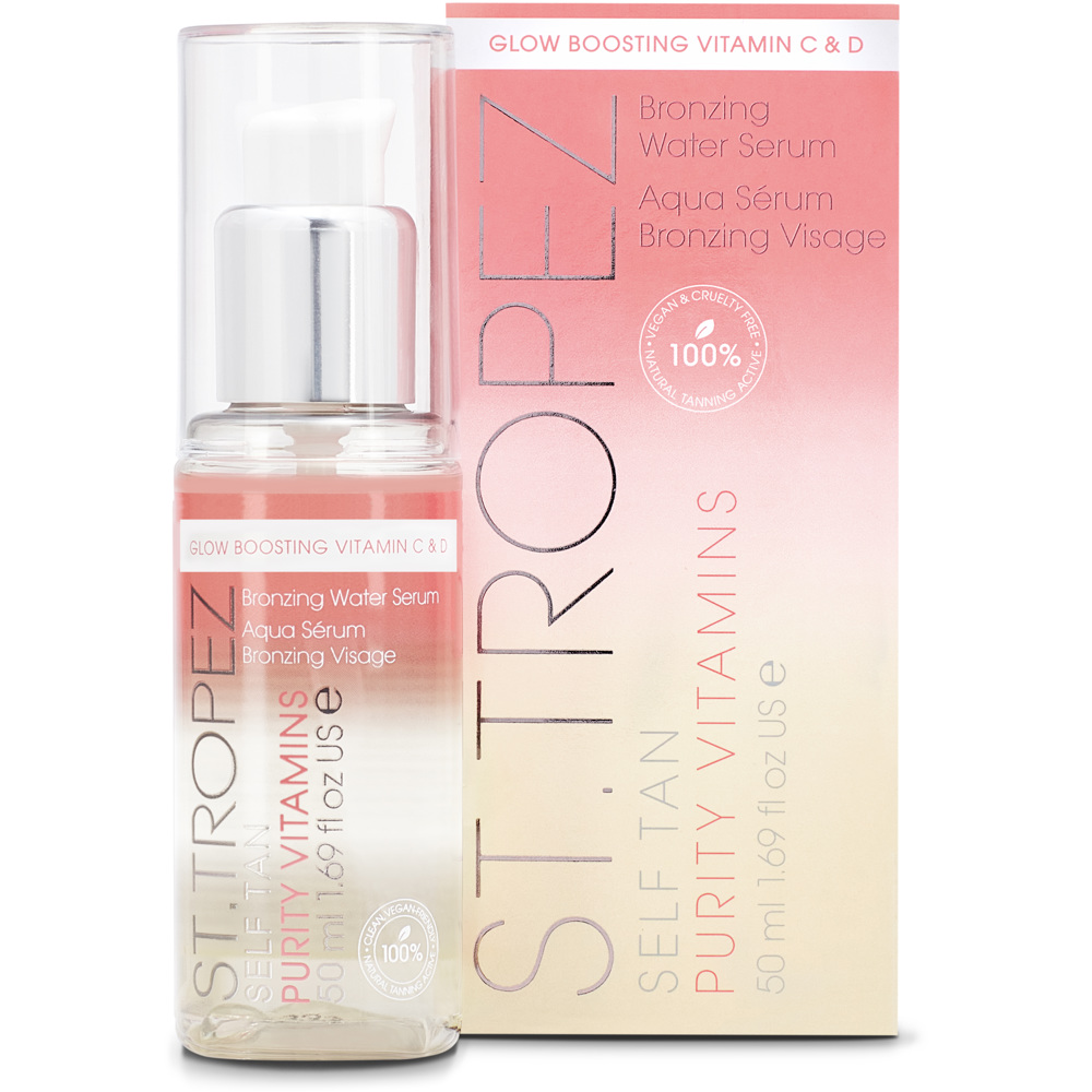 Self Tan Purity Vitamins Bronzing Water Face Serum, 50ml