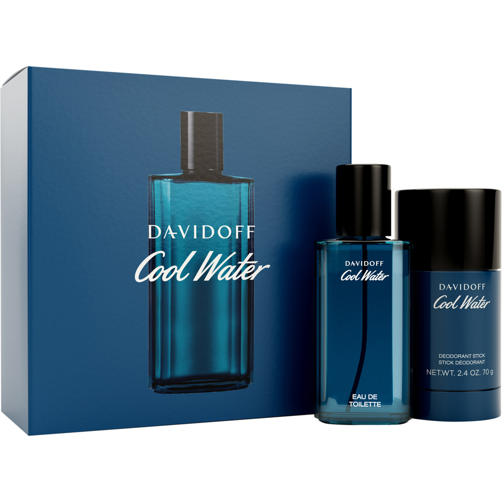Cool Water Man Gift Set,  EdT & Deo Stick 2023