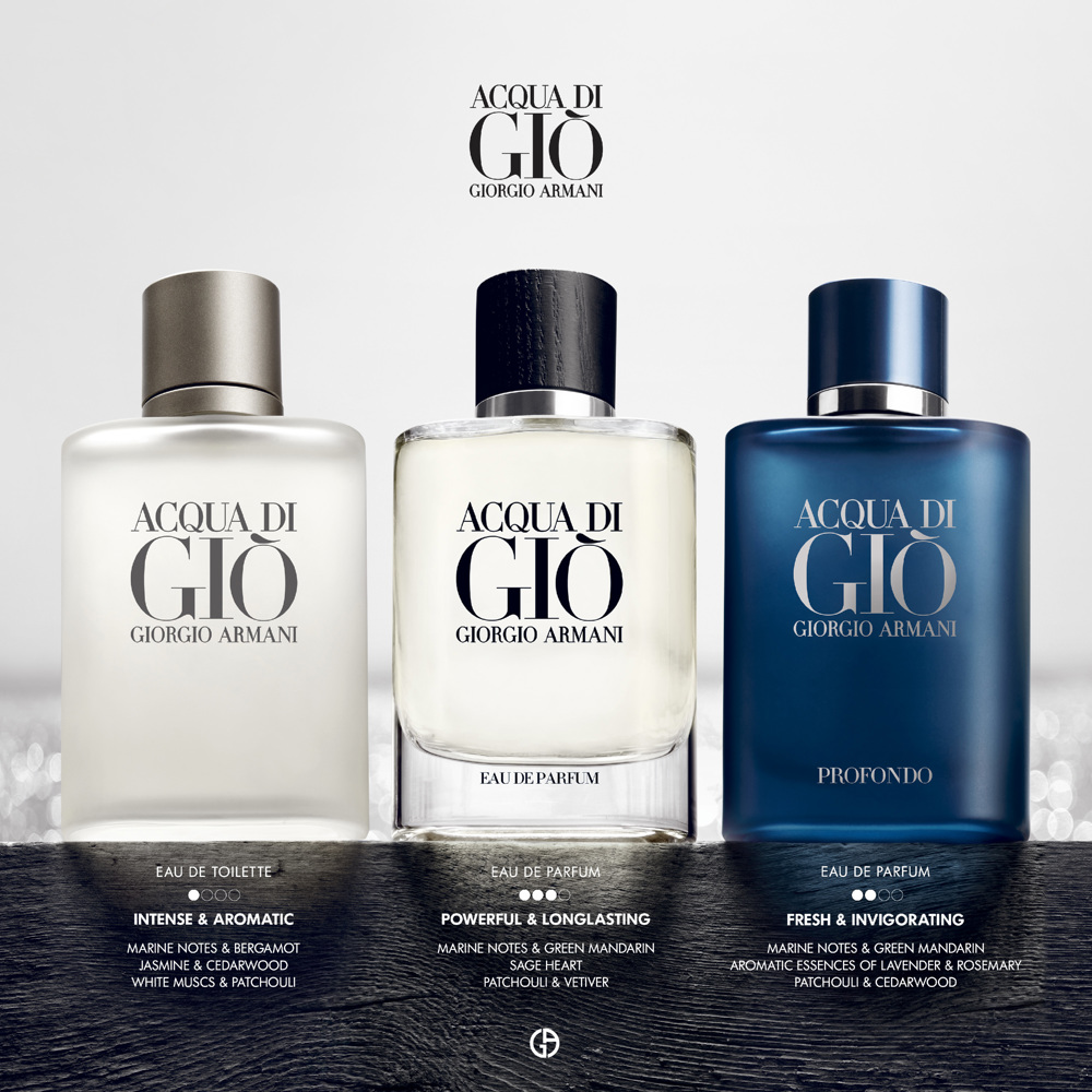 Acqua di Gio Homme, EdT