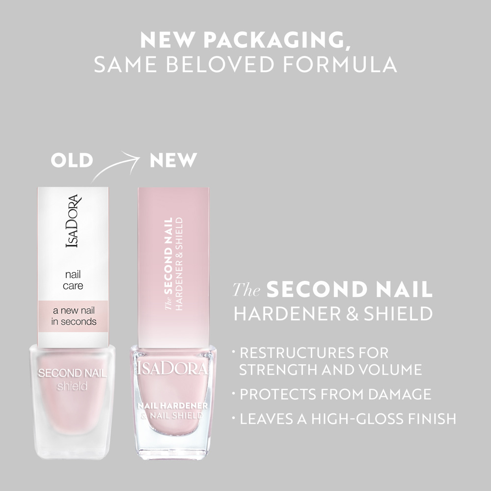 Second Nail Hardener & Nail Shield, 6ml