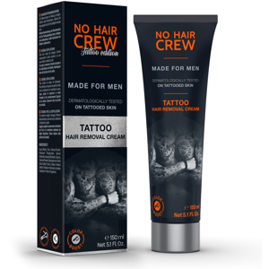 No Hair Crew Tattoo Hair Removal Cream, 150ml