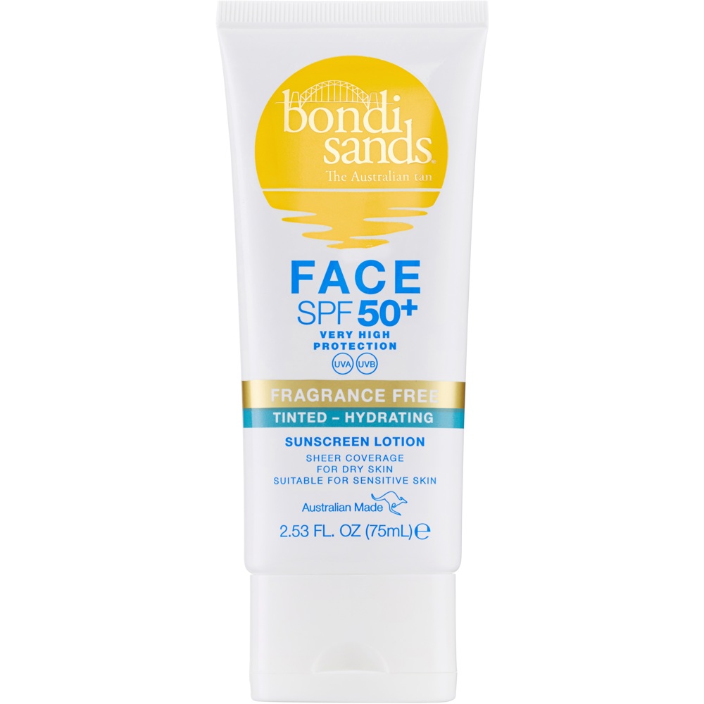 SPF50+ Hydrating Tinted Face Lotion, 75ml