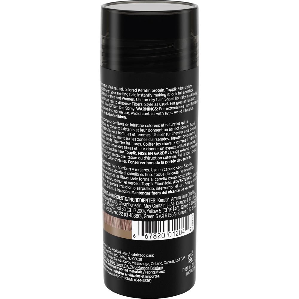 Large Hair Building Fibers