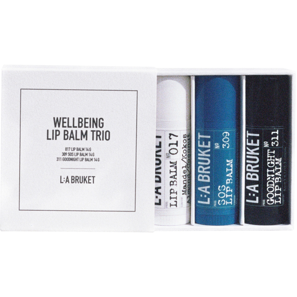 325 Wellbeing Lip Balm Trio