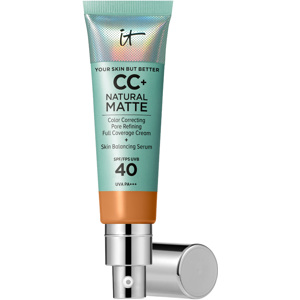 CC+ Cream Natural Matte Foundation SPF40, 14 Rich