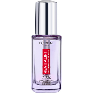 Revitalift Filler Eye Serum 2.5% Hyaluronic Acid + Caffeine, 20ml