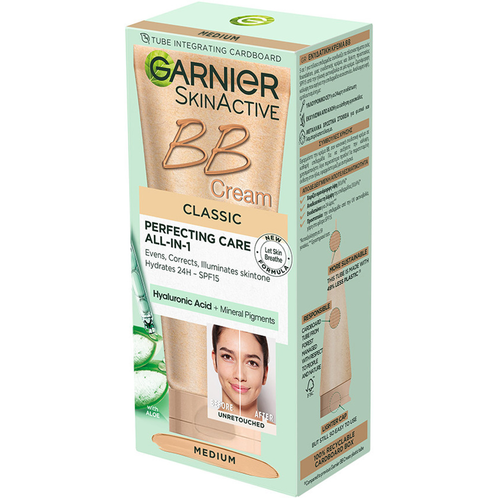 SkinActive BB Cream Classic Medium, 50ml