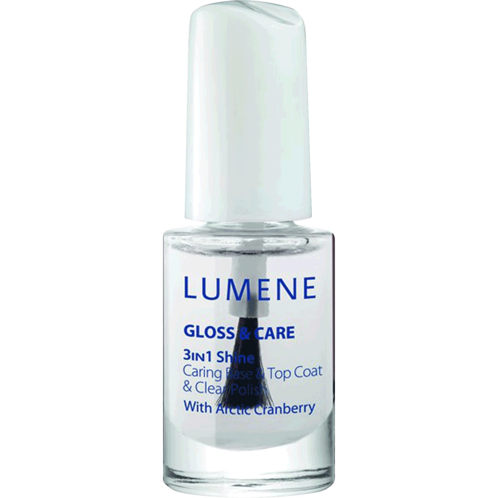 Gloss & Care 3-In-1 Shine Caring Base & Top Coat, 5ml