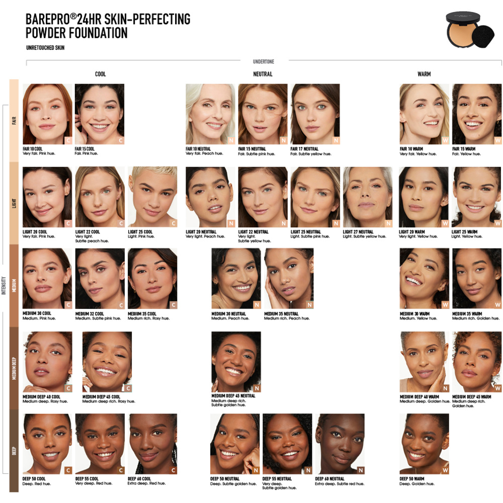 BarePro 24H Skin-Perfecting Pressed Powder