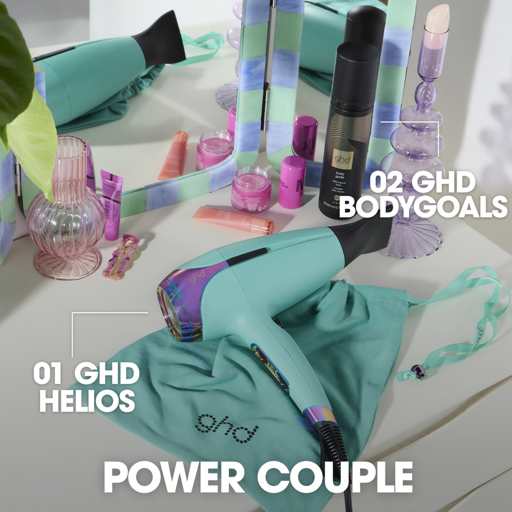Helios Limited Edition Hair Dryer in Mystic Aqua