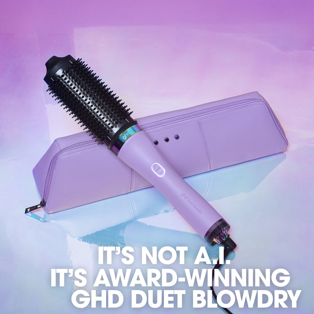 Duet Blowdry Limited Edition Hair Dryer Brush in Galactic Lilac