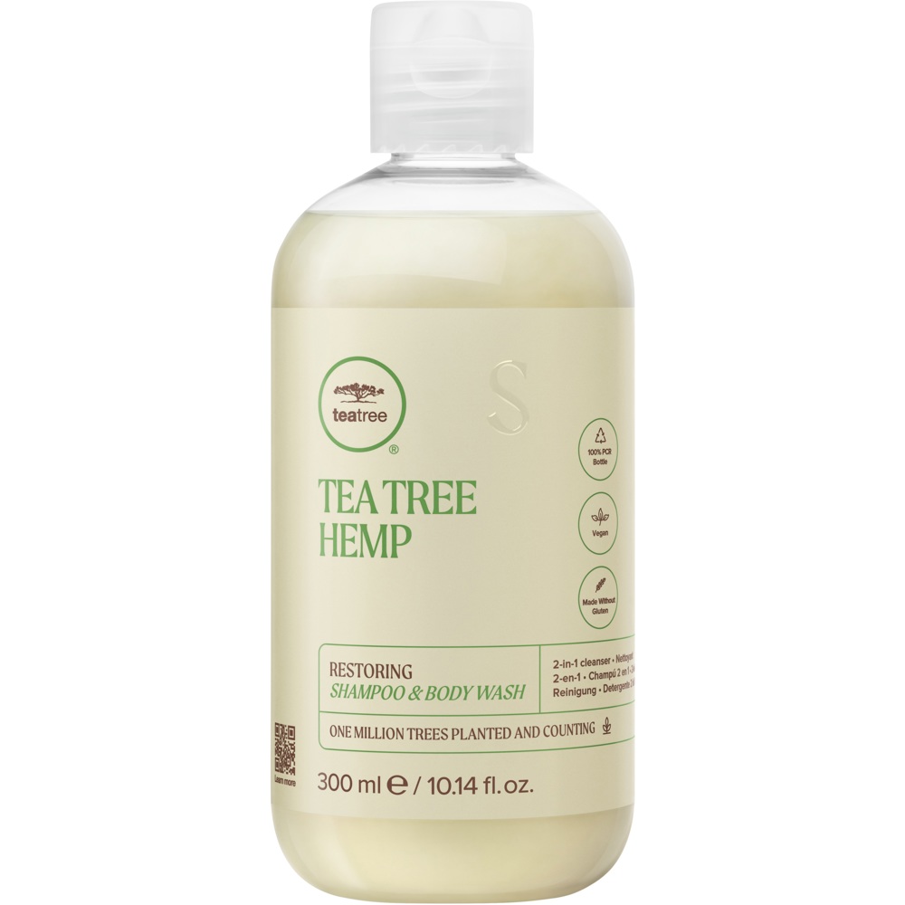 Tea Tree Hemp Restoring Shampoo & Body Wash