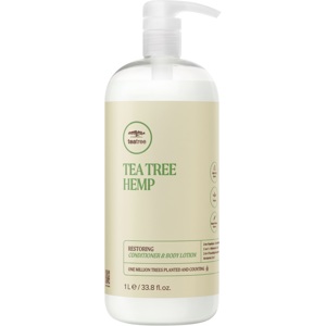Tea Tree Hemp Restoring Conditioner & Body Lotion, 1000ml