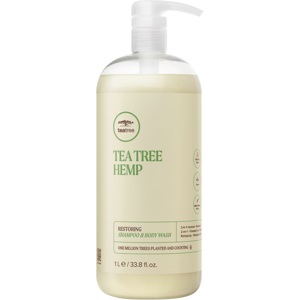 Tea Tree Hemp Restoring Shampoo & Body Wash, 1000ml