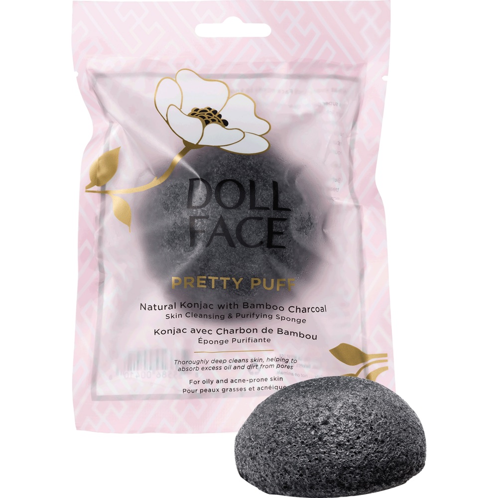 Pretty Puff - Bamboo Charcoal Clarifying Sponge