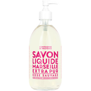 Liquid Marseille Soap Wild Rose, 495ml