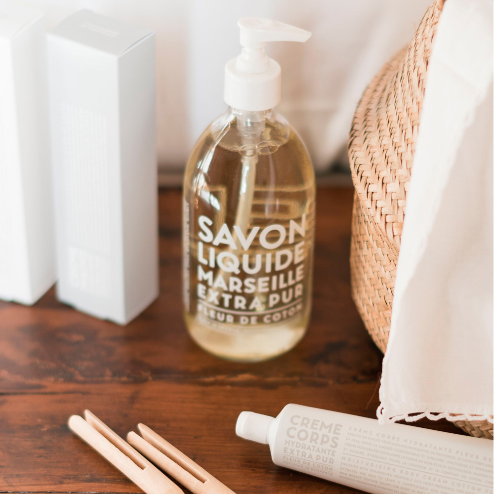 Liquid Marseille Soap Cotton Flower