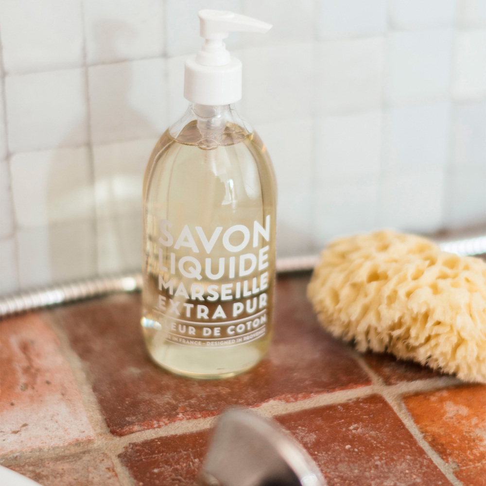 Liquid Marseille Soap Cotton Flower