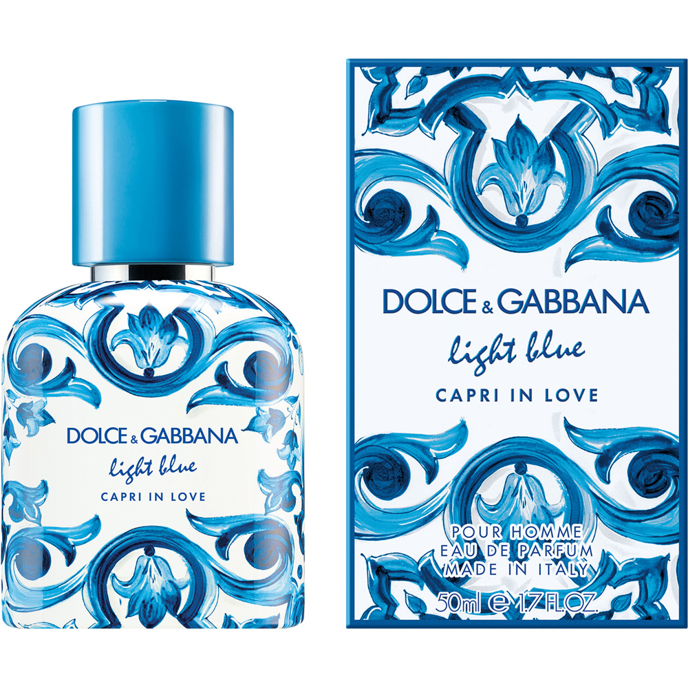 Light Blue Capri in Love Pour Homme, EdP