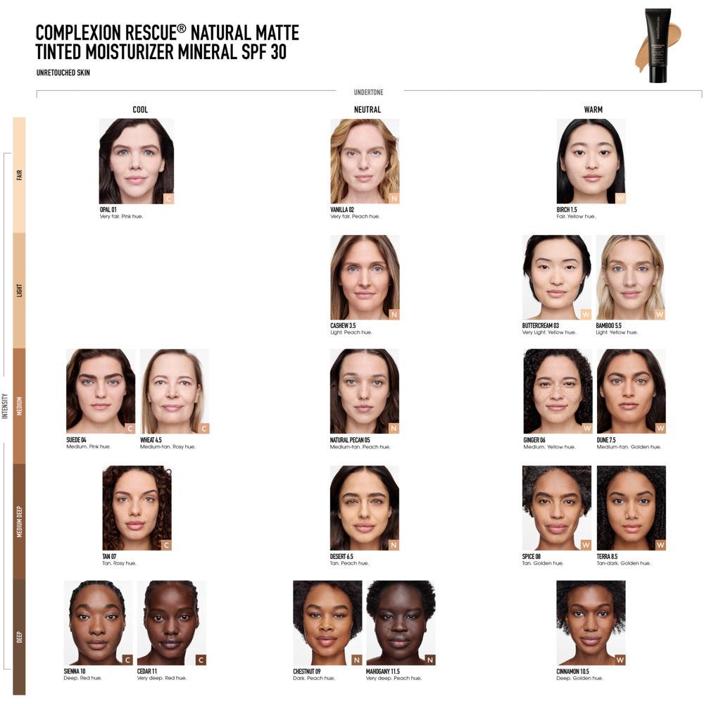 Complexion Rescue® Natural Matte Tinted Moisturizer Mineral SPF30