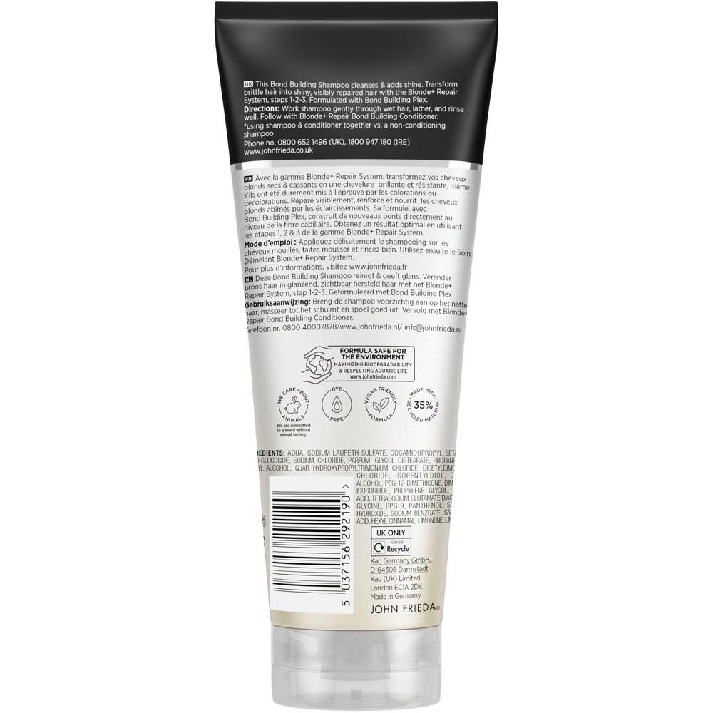 Blonde+ Repair System Bond Building Shampoo