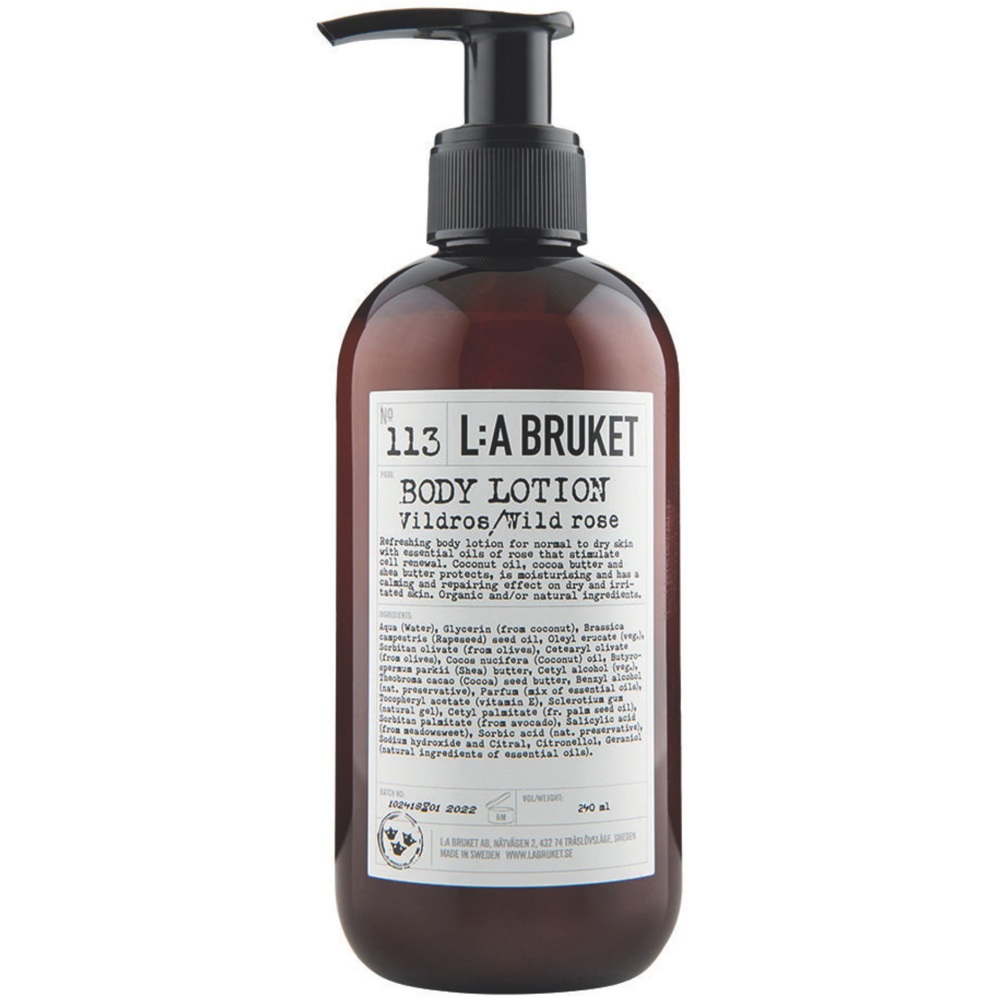 113 Body Lotion, Wild Rose, 240ml