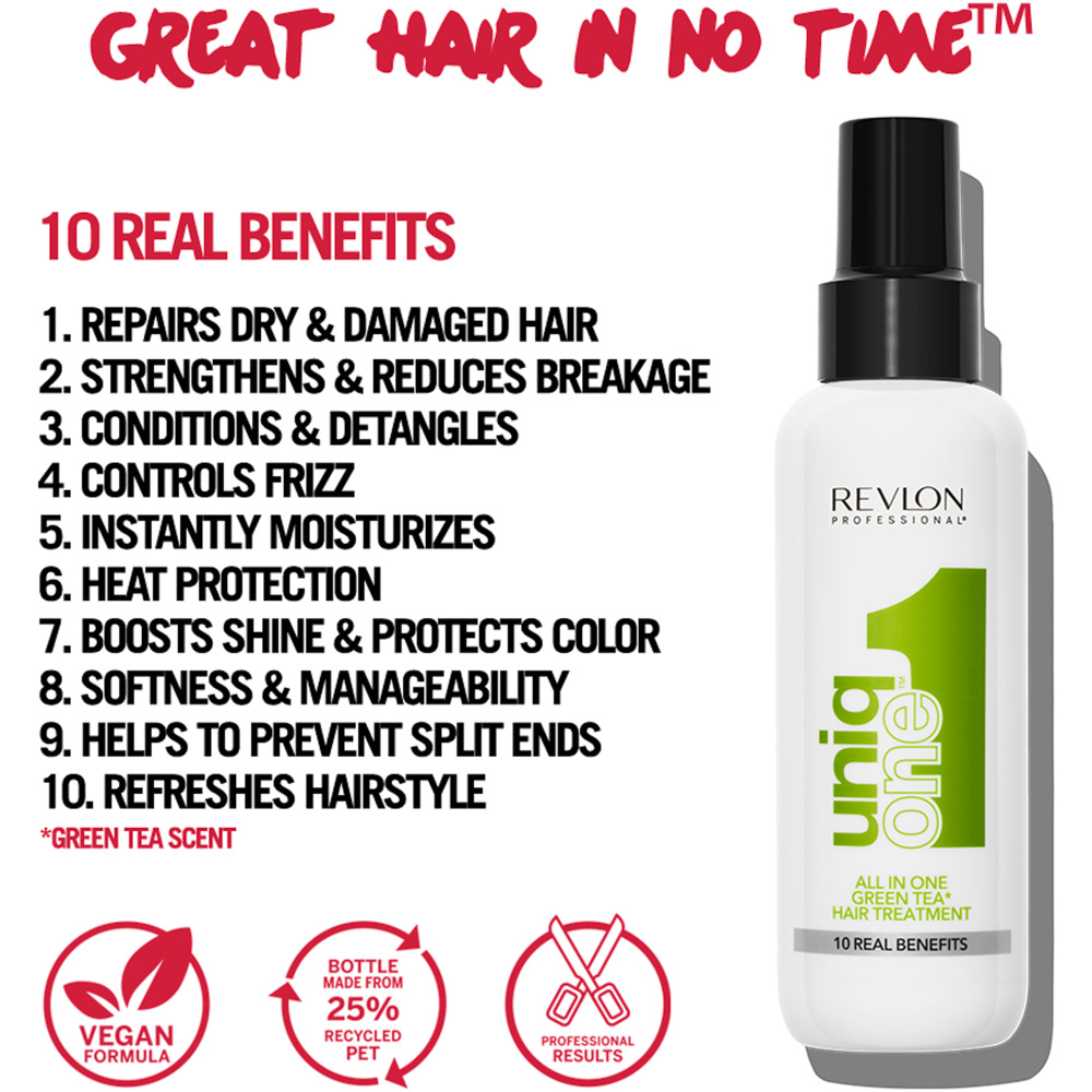 All In One Hair Treatment Green Tea, 150ml
