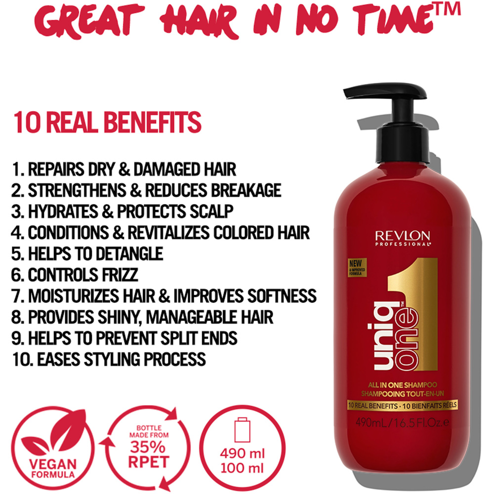 All In One Shampoo, 490ml