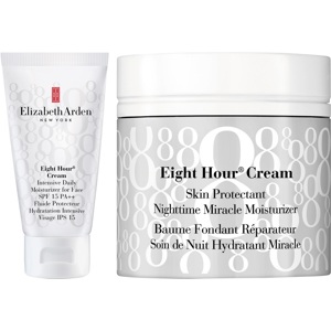 Eight Hour Cream Intensive Daily Moist. for Face 50ml + Nighttime Miracle Moisturizer 50ml