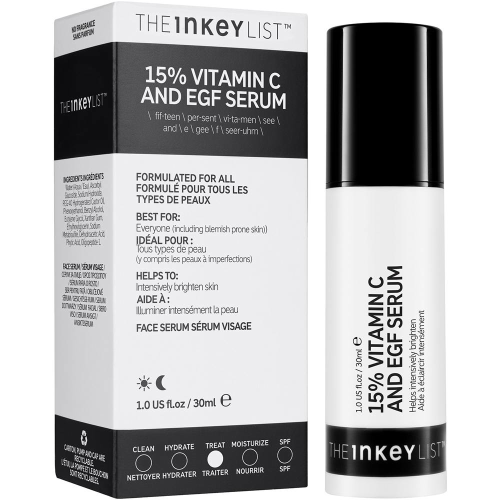 15% Vitamin C and EGF Serum, 30ml