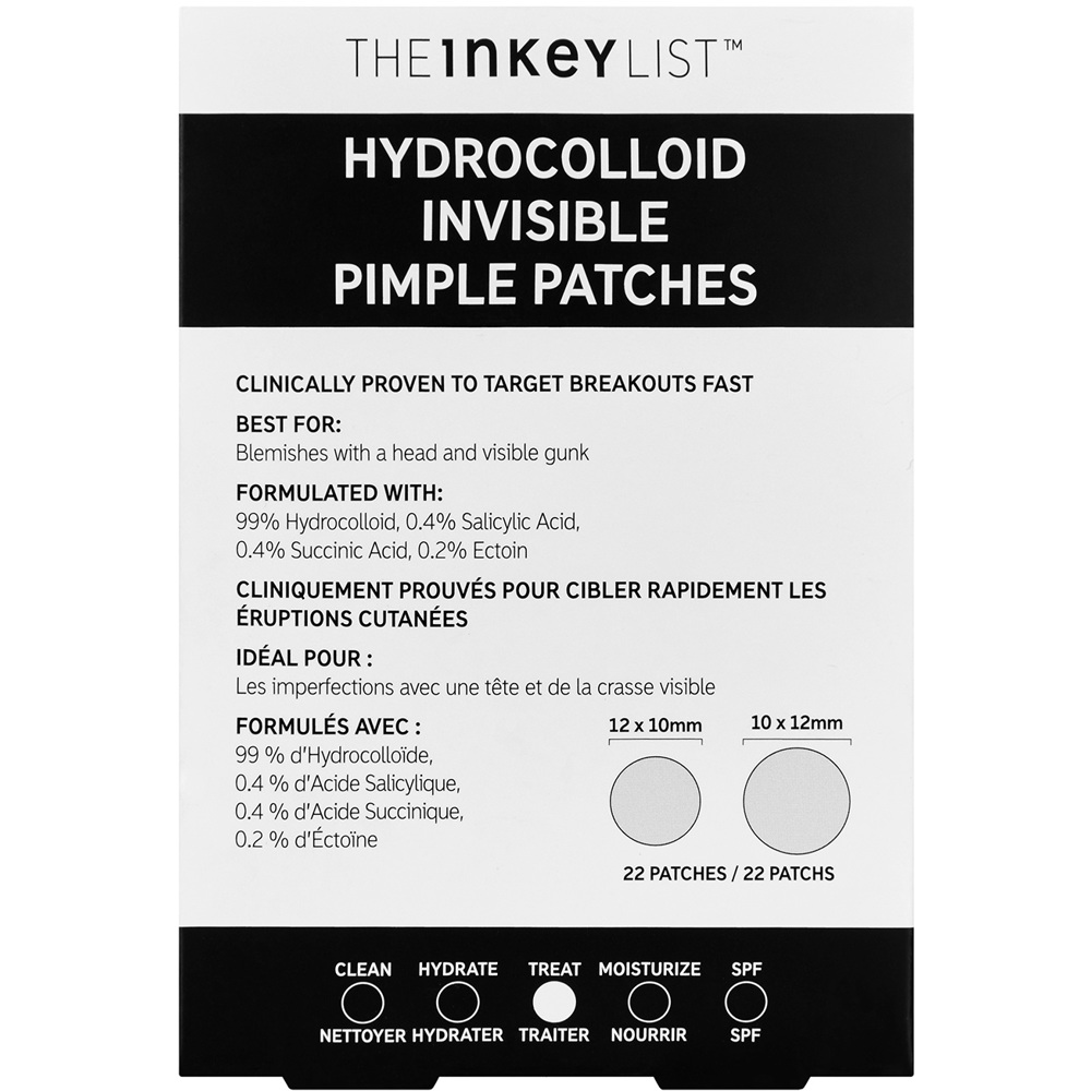 Hydrocolloid Invisible Pimple, 22 Patches