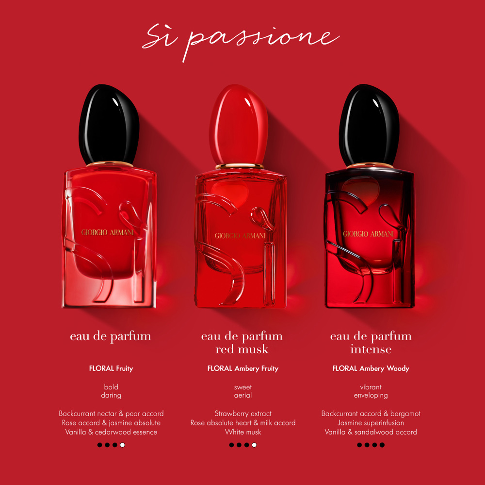 Sì Passione Red Musk, EdP