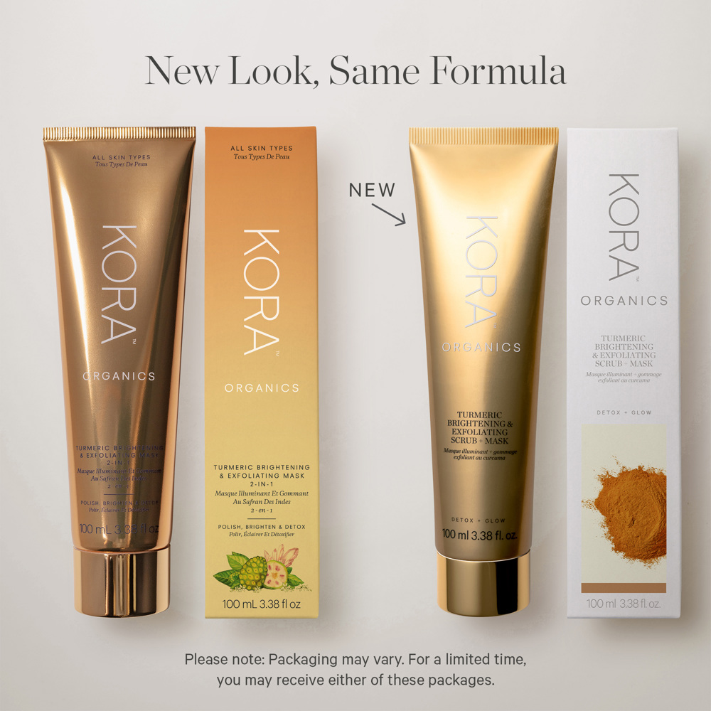 Turmeric Brightening & Exfoliating Mask 2-in-1
