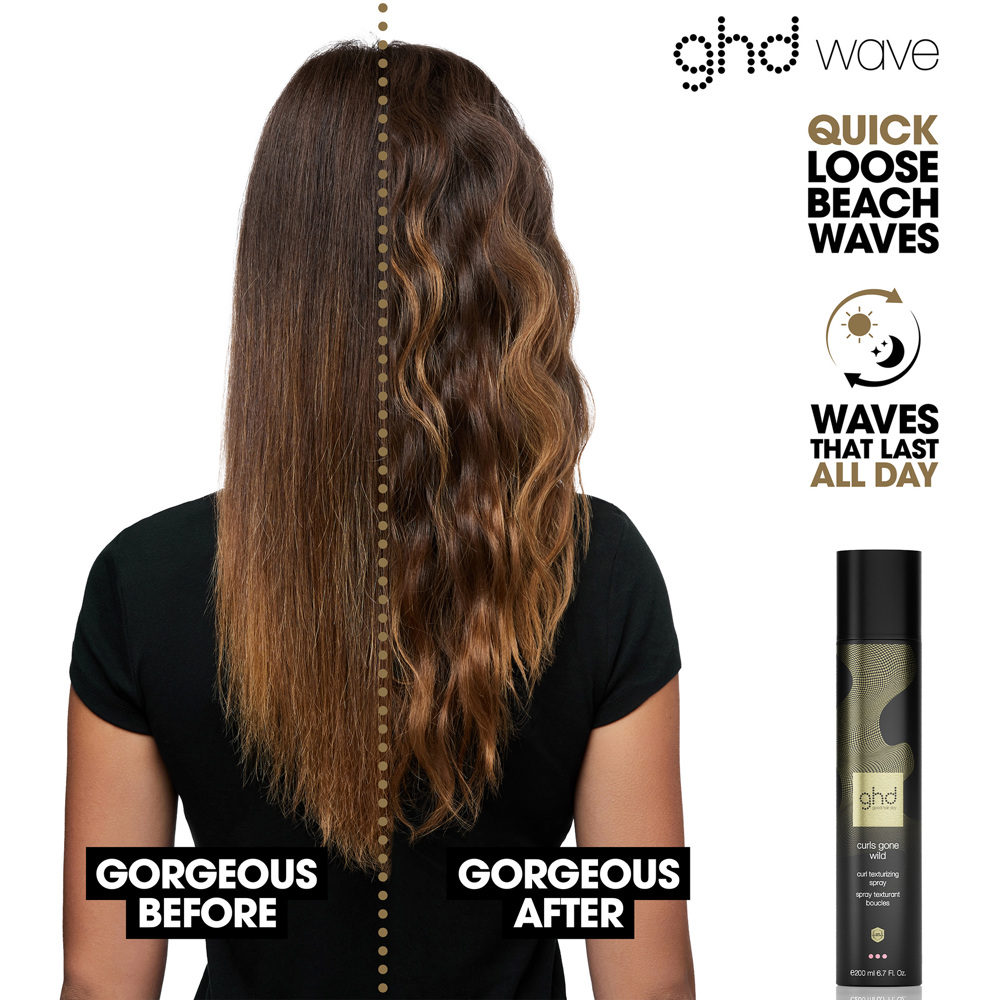 Curls Gone Wild - Heat Protect Texturing Spray, 200ml