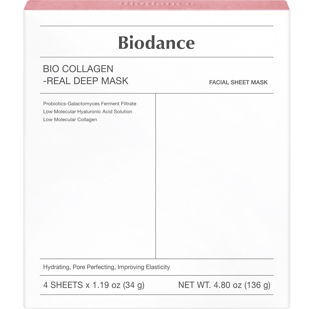 Bio Collagen-Real Deep Mask, 4x34g