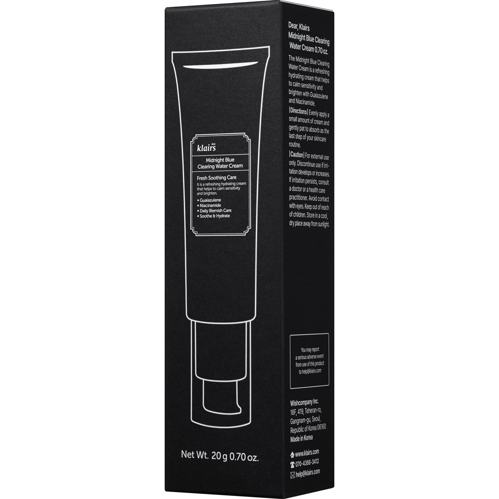 Midnight Blue Clearing Water Cream