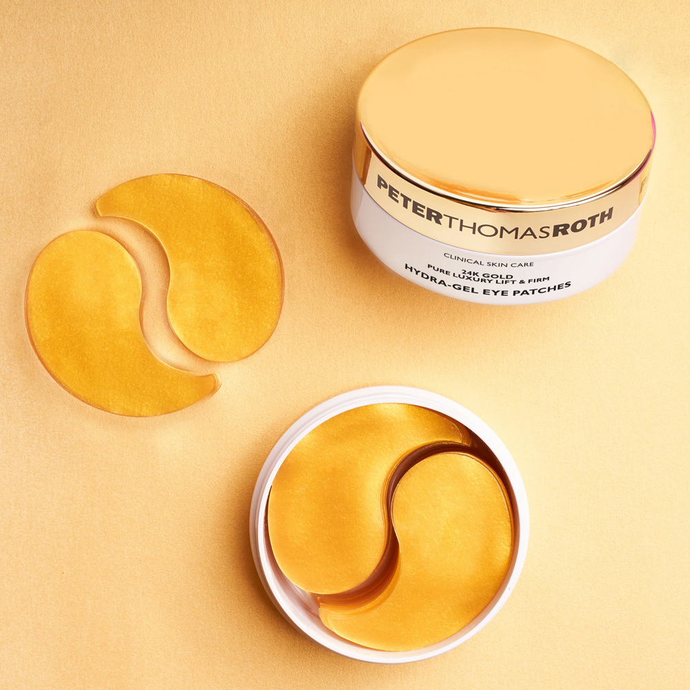 24K Gold Pure Luxury Lift Eye Patches, 30ml